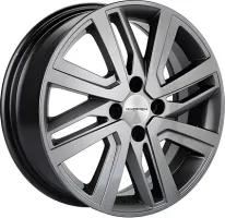 Khomen KHW1609 G-Silver 4*100 6xR16 ET50 DIA60.1